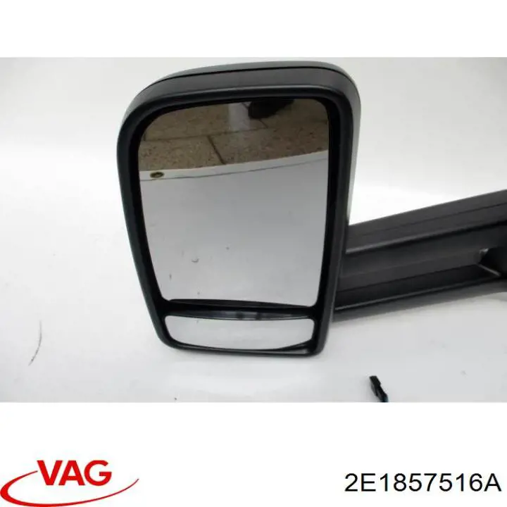 2E1857516A VAG Cubierta de espejo retrovisor izquierdo