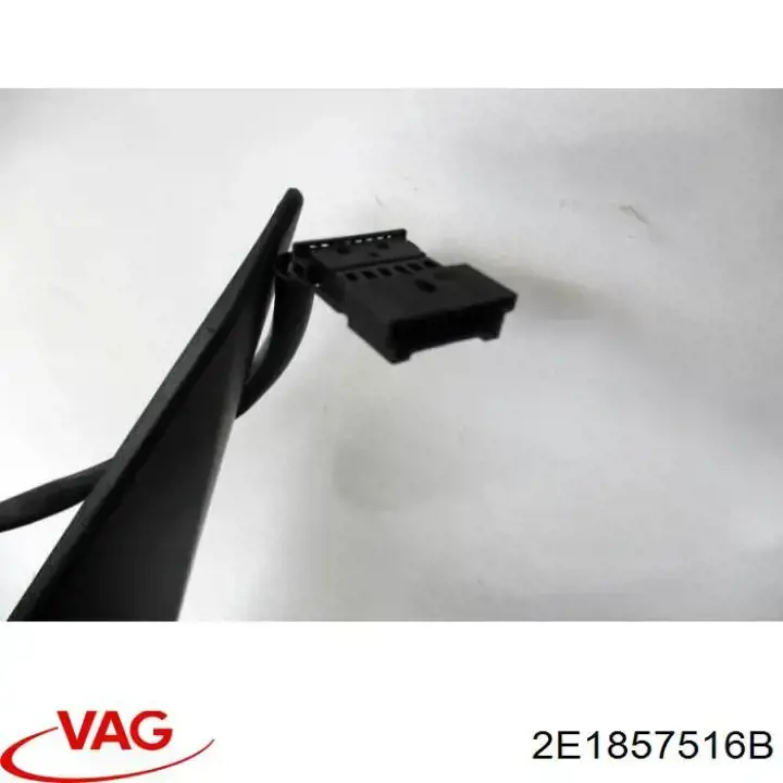 Cubierta de espejo retrovisor derecho VAG 2E1857516B