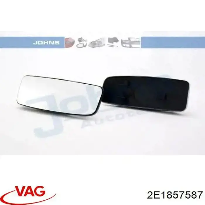 Comprar 2E1857587 VAG Cristal de espejo retrovisor exterior izquierdo