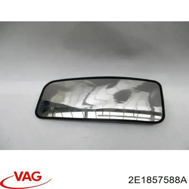 2E1857588A VAG cristal de espejo retrovisor exterior derecho