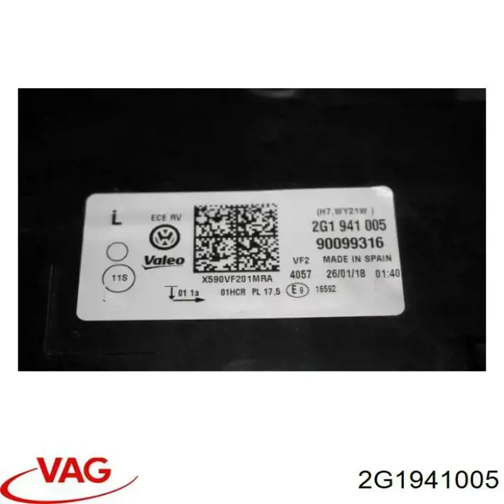Comprar 2781110 Alkar Faro delantero izquierdo