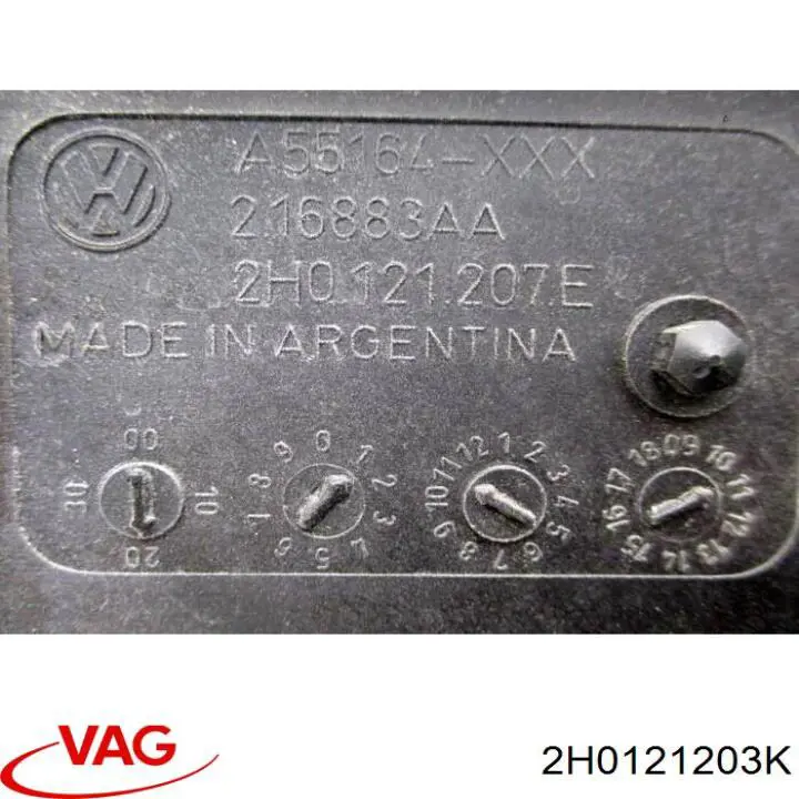 Comprar 2H0121203K VAG Ventilador del motor