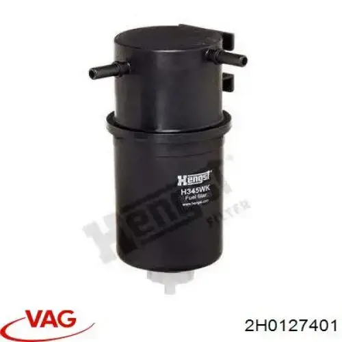 Filtro de combustible 2H0127401 VAG