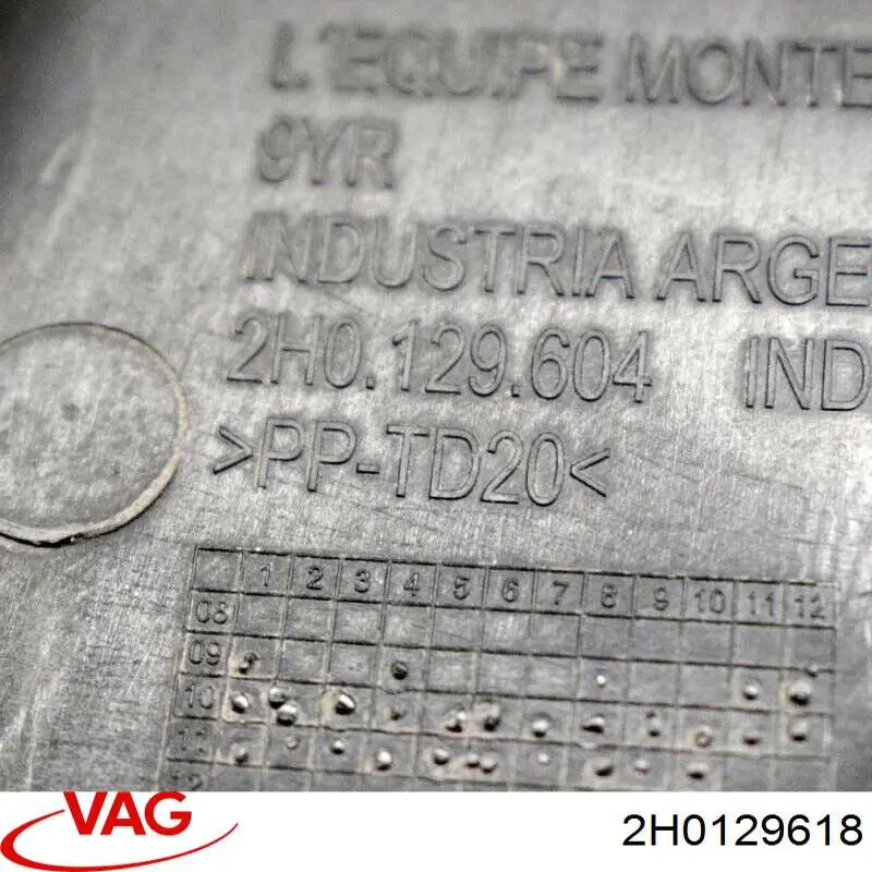 Comprar 2H0129618 VAG Tubo flexible de aspiración