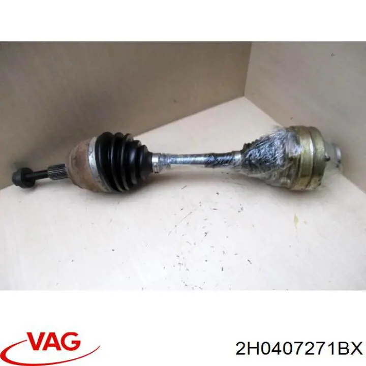 Semieje delantero VAG 2H0407271JX