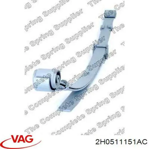 Comprar 2H0511151AC VAG Ballesta de suspensión trasera