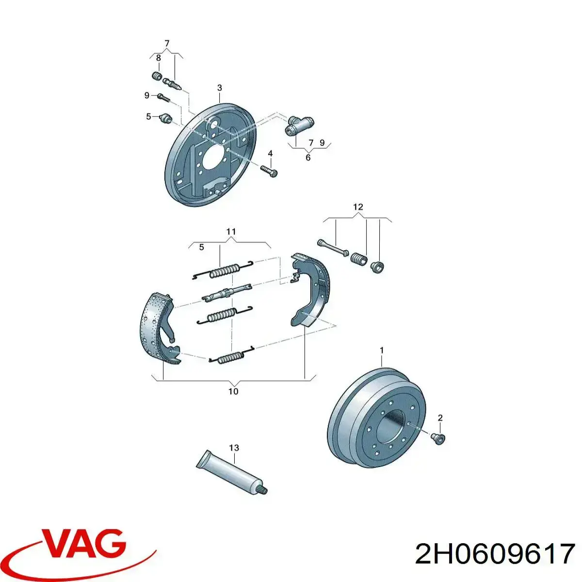Comprar BBR7275 Borg&beck Tambor de freno trasero