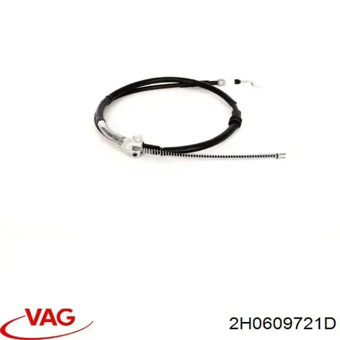 Comprar 2H0609721D VAG Cable de freno de mano trasero derecho/izquierdo