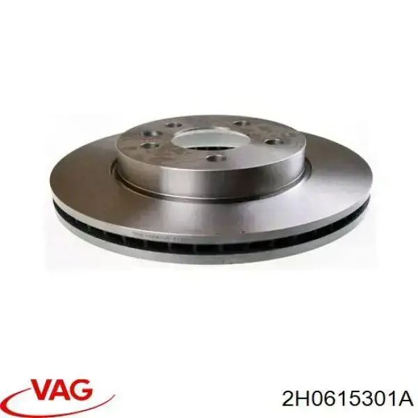 Disco de freno delantero VAG 2H0615301A