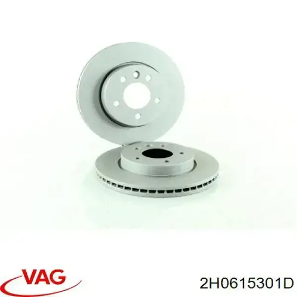 Frenos delanteros VAG 2H0615301D precio, desde 45,96 EUR