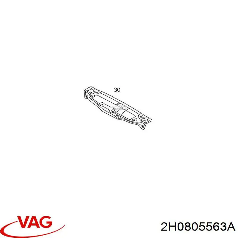 PVG30111A Signeda soporte de radiador completo