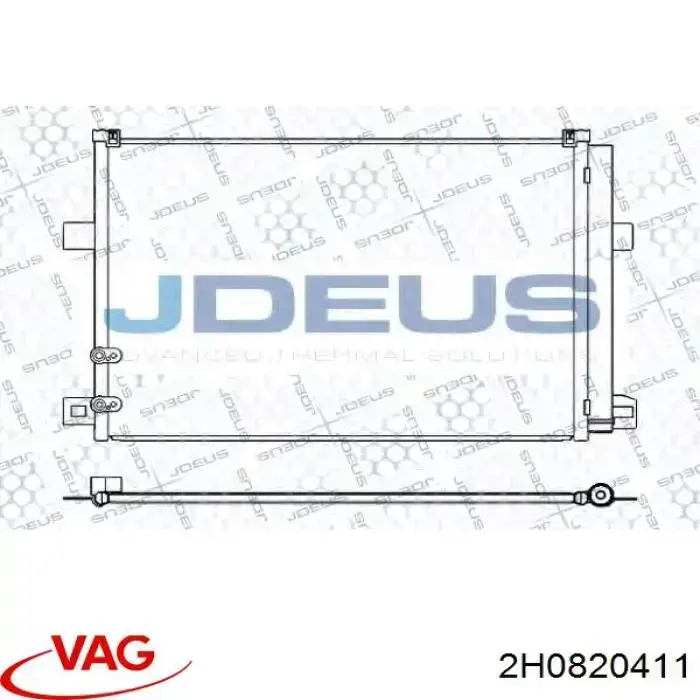 Comprar 2H0820411 VAG Condensador de aire acondicionado