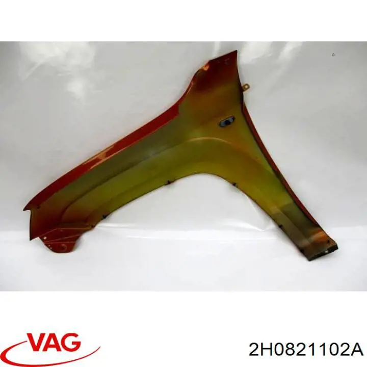 Guardabarros delanteros derecho VAG 2H0821102A precio, desde 202,17 EUR