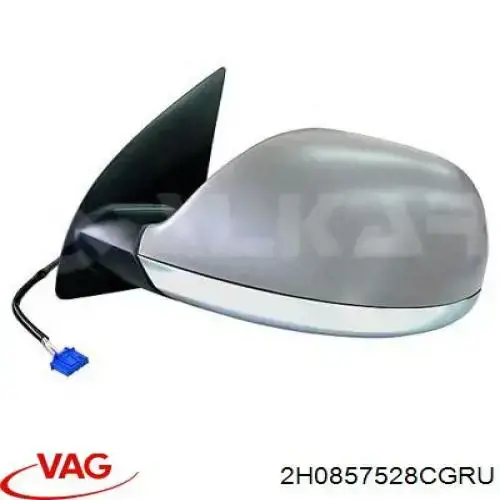 VG9197413 Prasco cubierta de espejo retrovisor derecho
