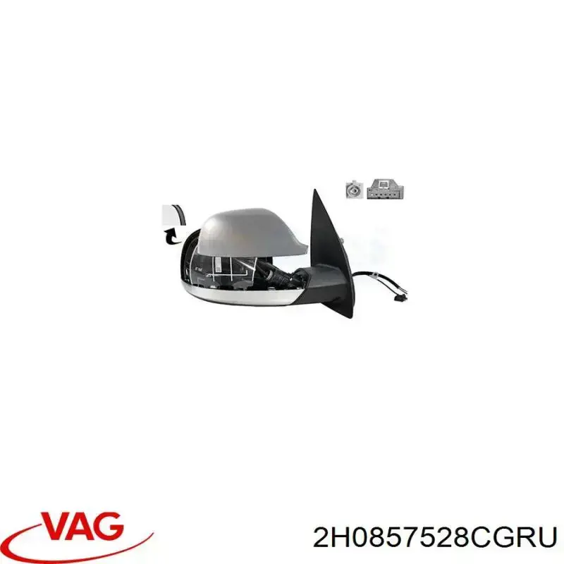 Comprar 7E1857528L VAG Cubierta De Espejo Retrovisor Derecho