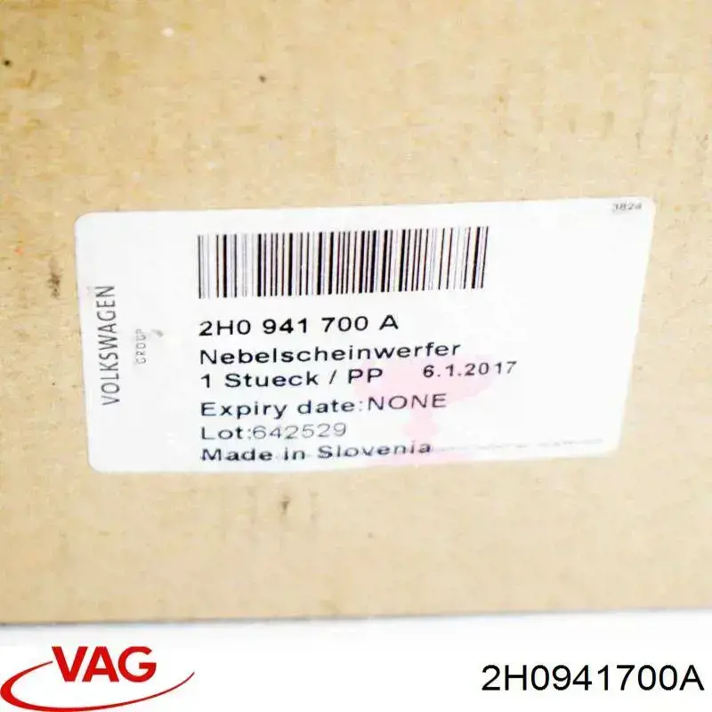 Comprar 2H0941700A VAG Faro antiniebla derecho