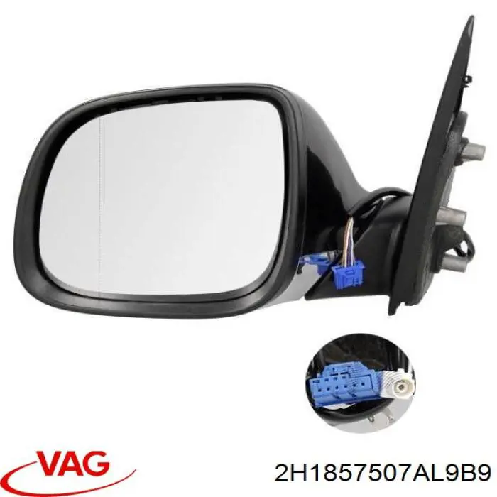 Espejo izquierdo VAG 2H1857507AL9B9 precio, desde 138,40 EUR