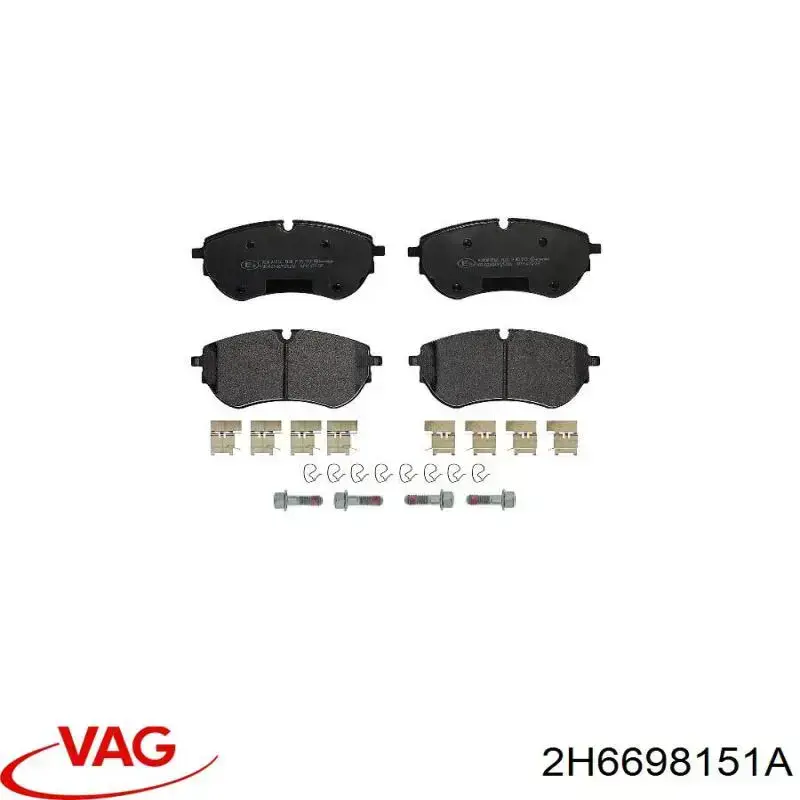 Pastillas de freno 2H6698151A VAG