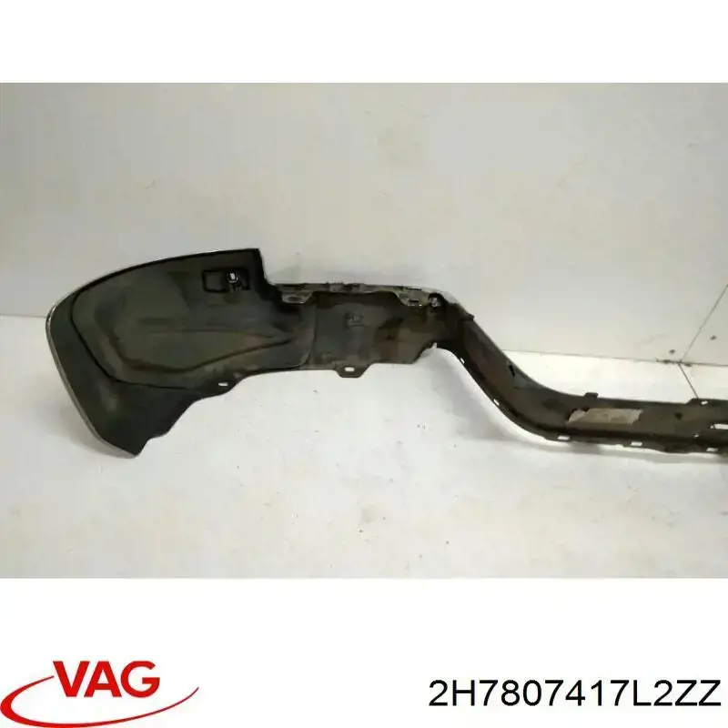 Parachoques trasero 2H7807417AF2ZZ VAG