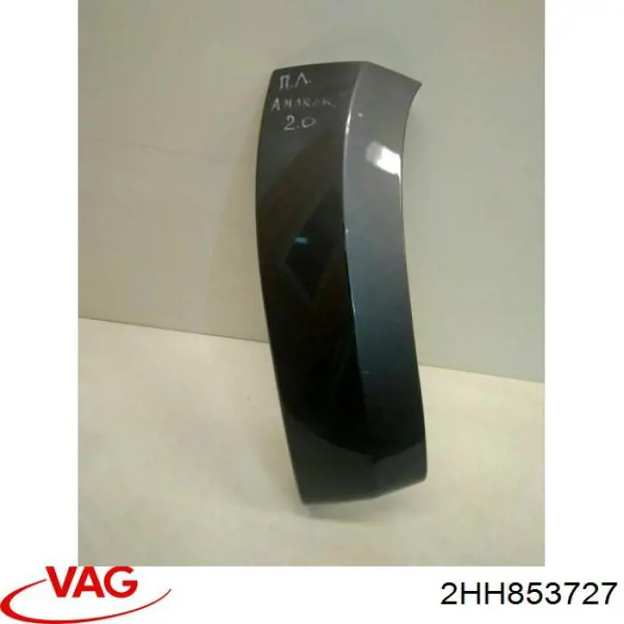 2HH853727 VAG Extensión de aleta delantera izquierda