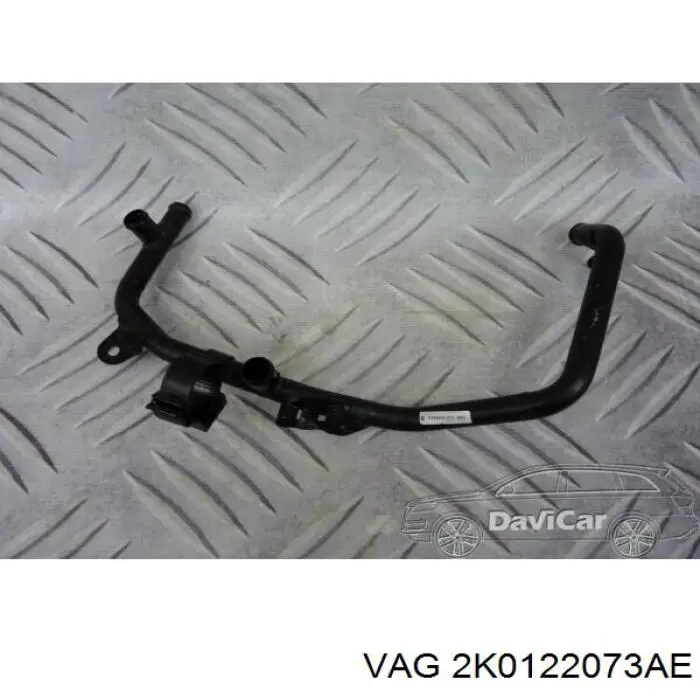 Manguera de radiador arriba VAG 2K0122073AH