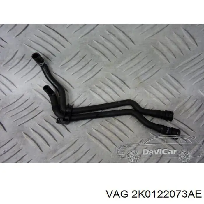 Manguera superior del radiador VAG 2K0122073AH precio, desde 76,57 EUR