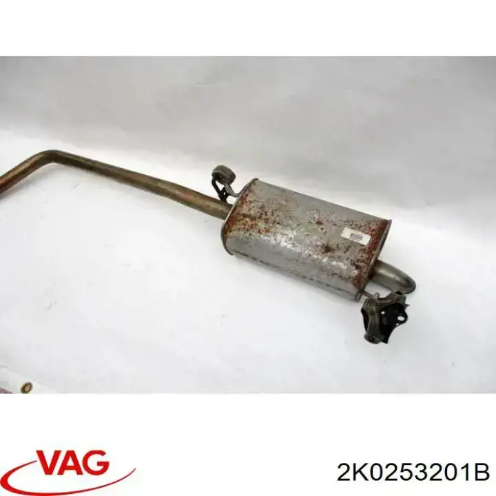 Silenciador central VAG 2K0253201B precio, desde 39,75 EUR