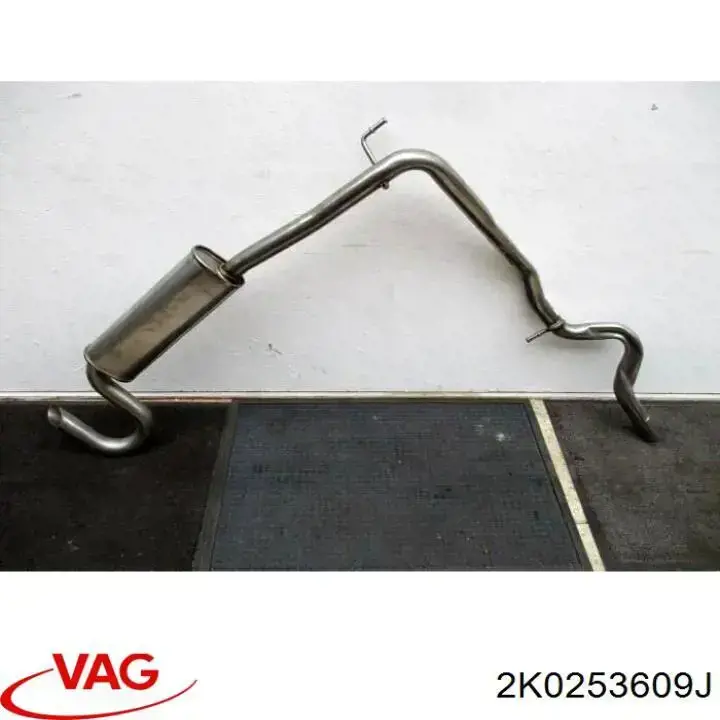 Comprar 2K0253609J VAG Silenciador trasero