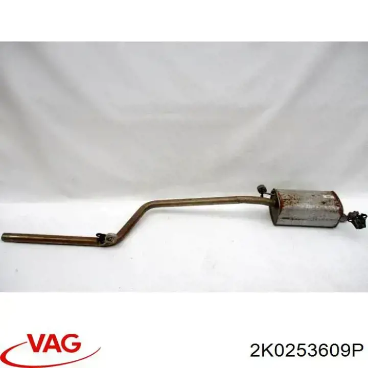 Silenciador trasero VAG 2K0253609P precio, desde 91,67 EUR