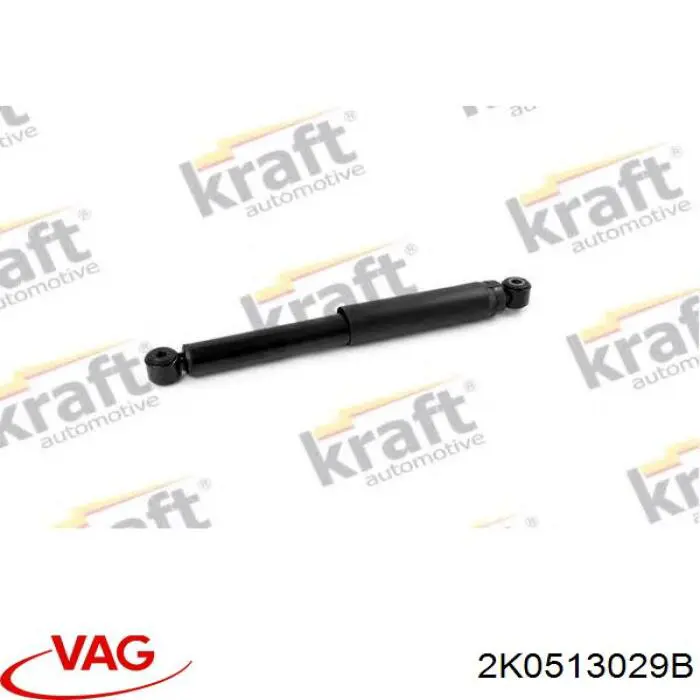 Amortiguador trasero VAG 2K0513029B precio, desde 28,00 EUR
