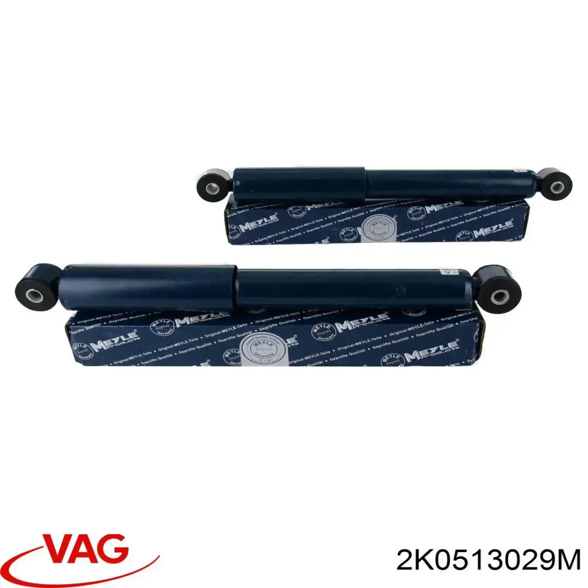 Amortiguador trasero 2K0513029M VAG