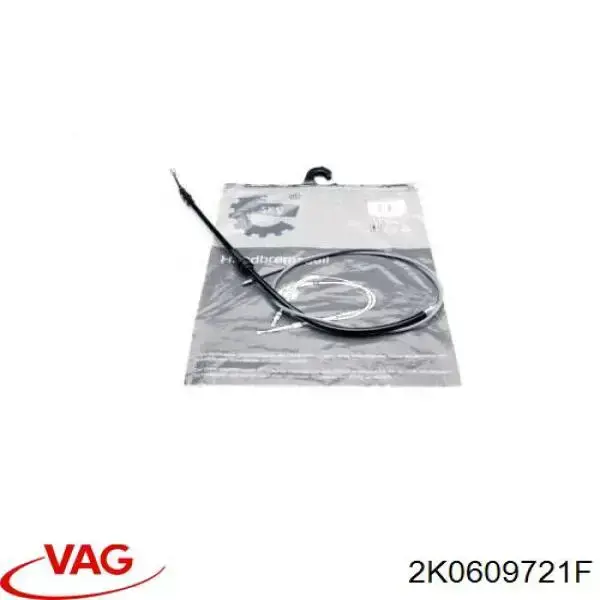 2K0609721F VAG cable de freno de mano trasero derecho/izquierdo