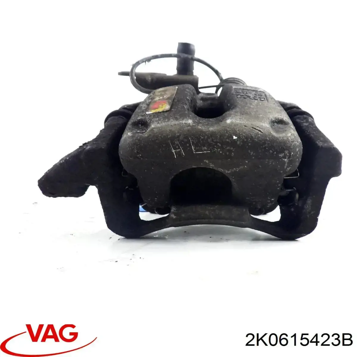 Pinza de freno trasera izquierda 2K0615423B VAG