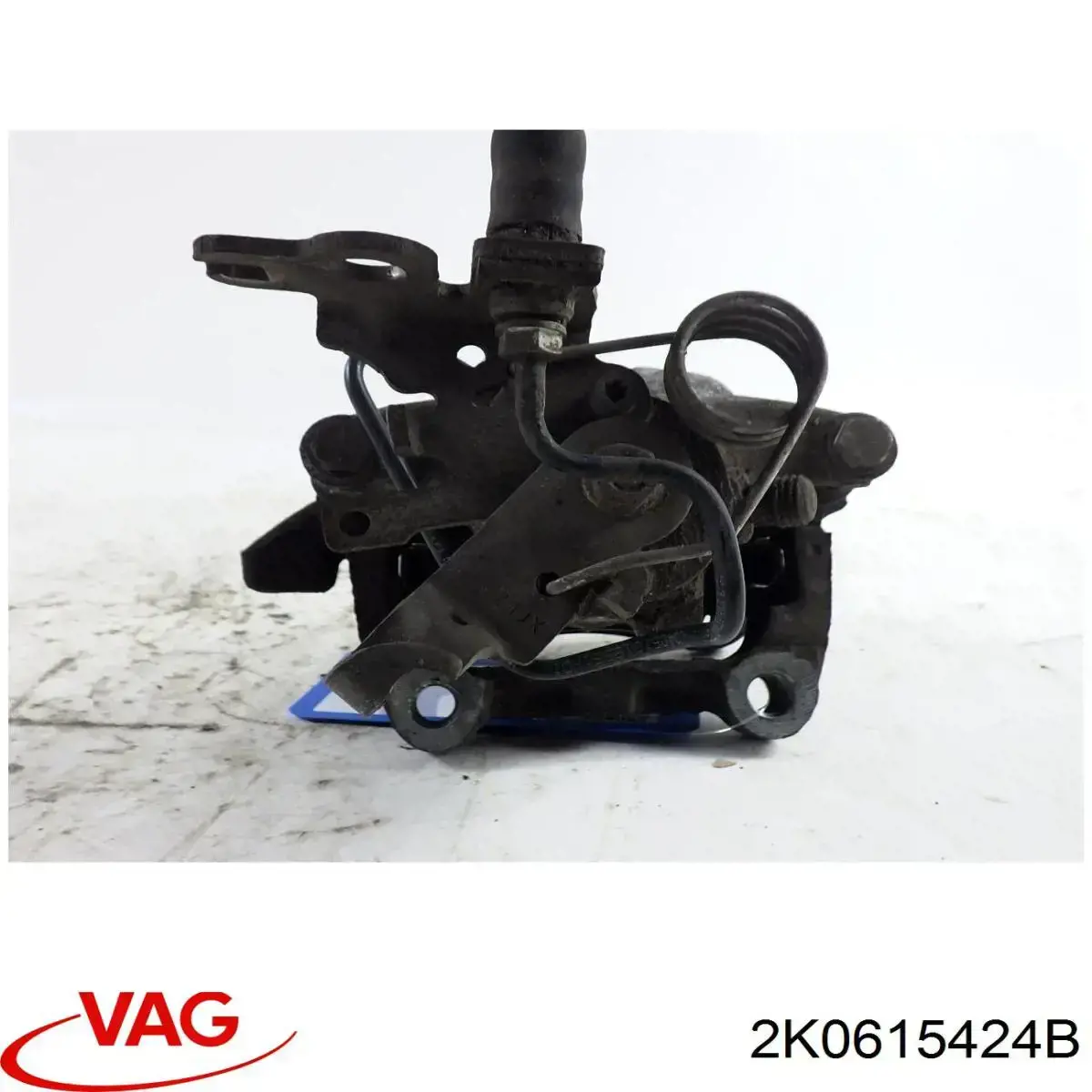 Pinza de freno trasera derecha 2K0615424B VAG