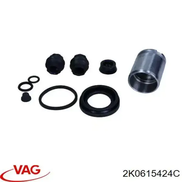 Comprar 2K0615424C VAG Pinza de freno trasera derecha