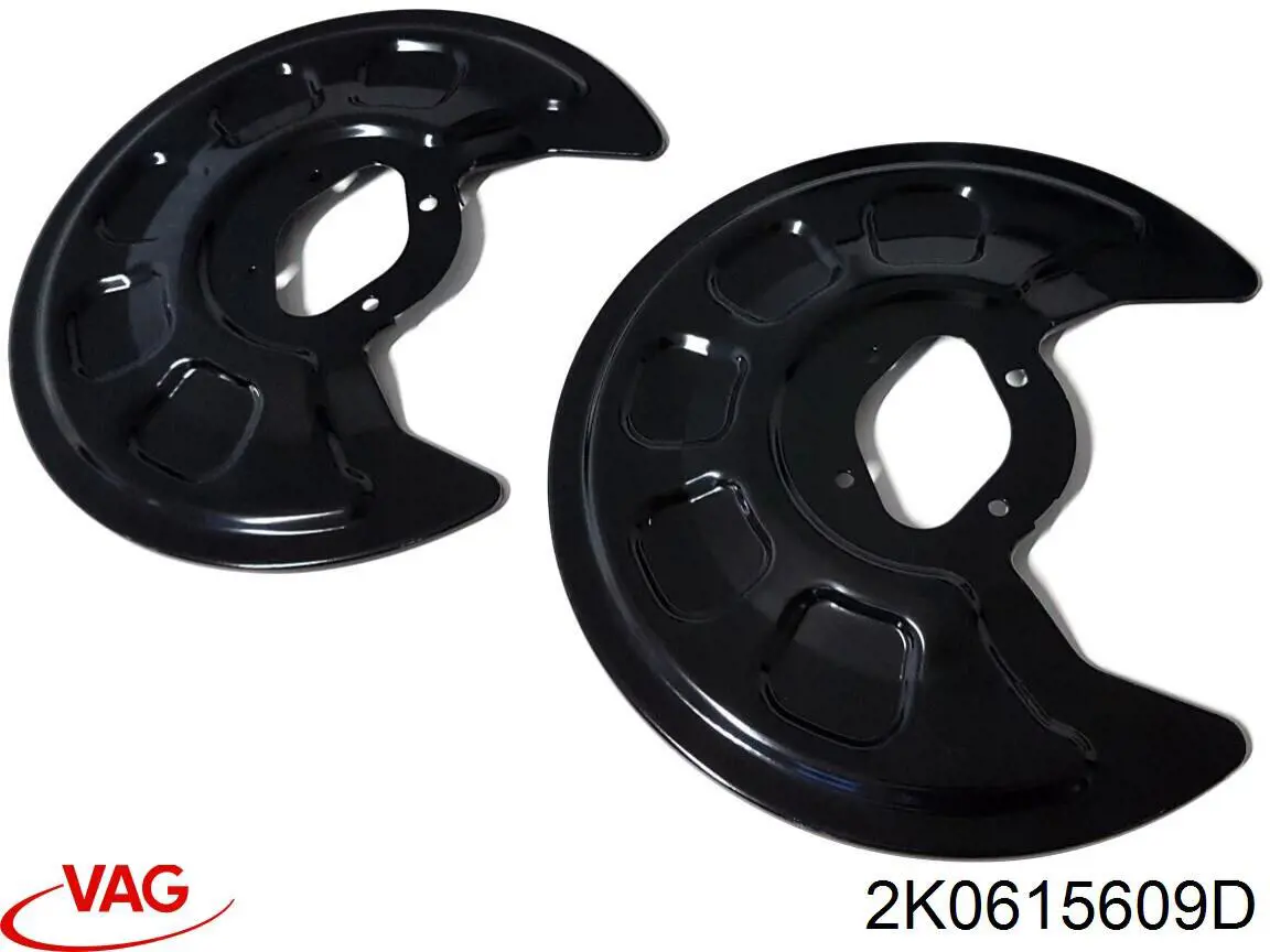Comprar 2K0615609D VAG Protector de disco de freno trasero