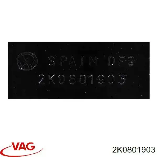 Comprar 2K0801903 VAG Soporte de rueda de repuesto