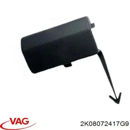 Comprar 2K08072417G9 VAG Tapa del enganche de remolcado delantera