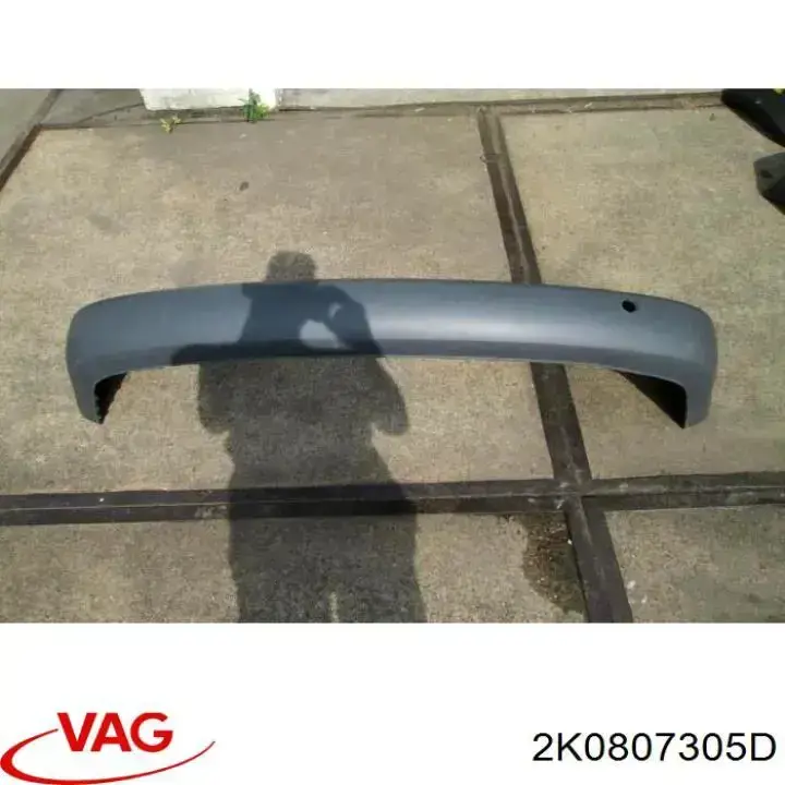 Comprar 2K0807305D VAG Refuerzo parachoques trasero