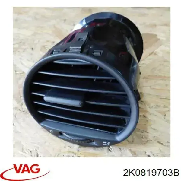 Rejilla de ventilación de salpicadero VAG 2K0819703B precio, desde 46,46 EUR