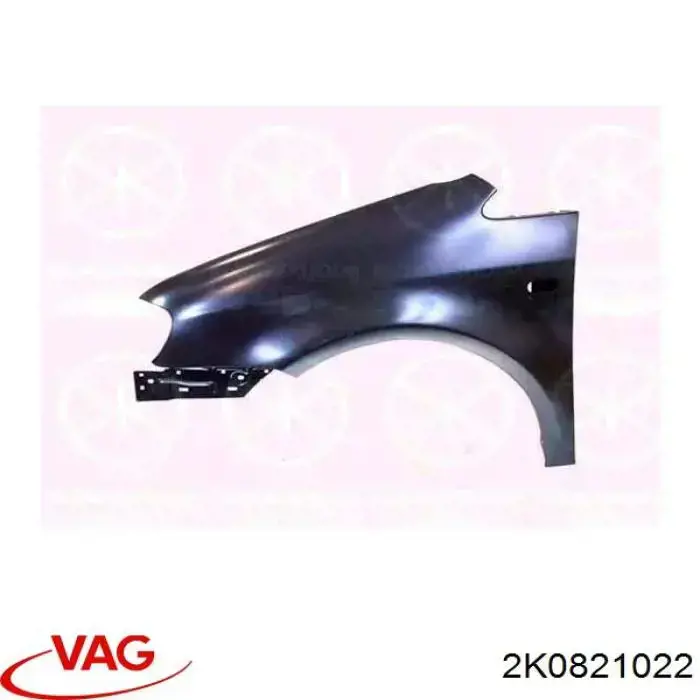 2K0821022 VAG Aleta delantera