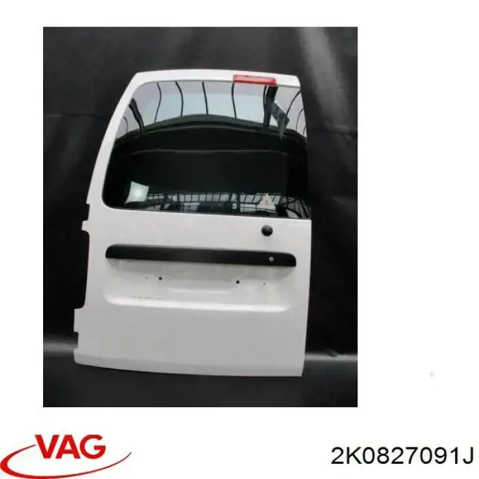 Puerta trasera izquierda de furgón de doble hoja VAG 2K0827091J precio, desde 534,34 EUR