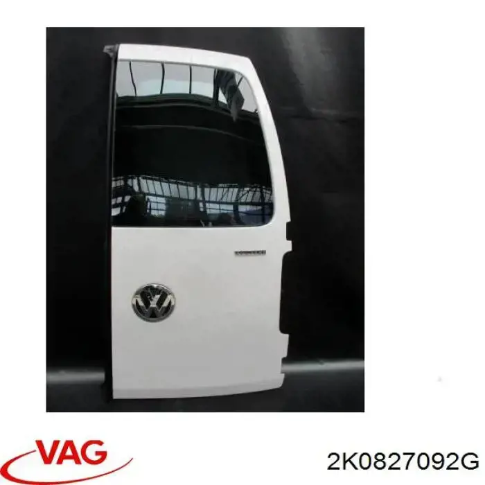 Comprar 2K0827092G VAG Puerta trasera derecha batiente de furgoneta