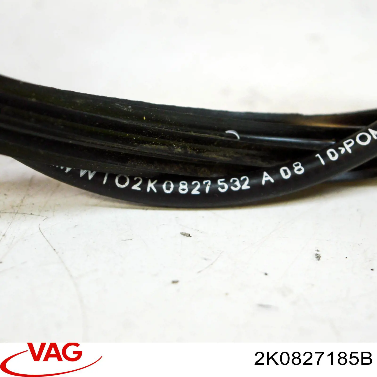 Manija interior derecha de puerta trasera batiente VAG 2K0827185B9B9