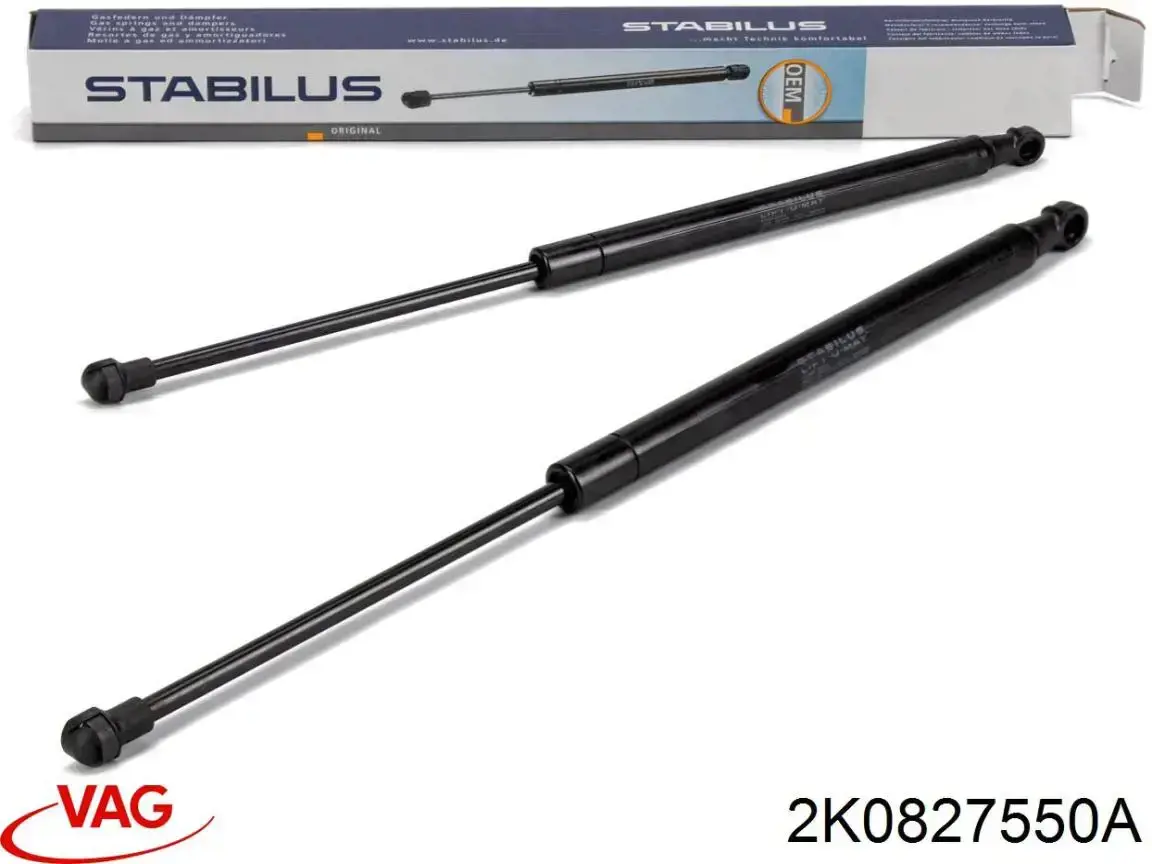 Muelle neumatico maletero VAG 2K0827550A