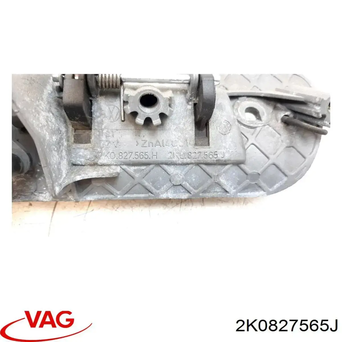 Manija exterior izquierda de puerta trasera de doble hoja VAG 2K0827565J9B9 precio, desde 46,46 EUR