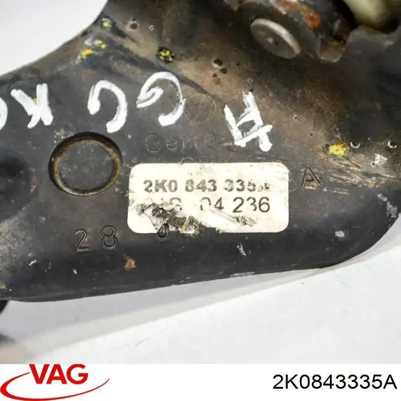Comprar 2K0843335A VAG Rodillo central trasero izquierdo de puerta corrediza