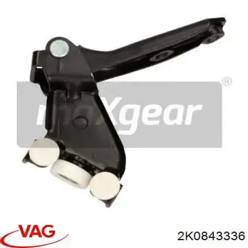 Rodillo central trasero derecho de puerta corrediza VAG 2K0843336 precio, desde 20,84 EUR