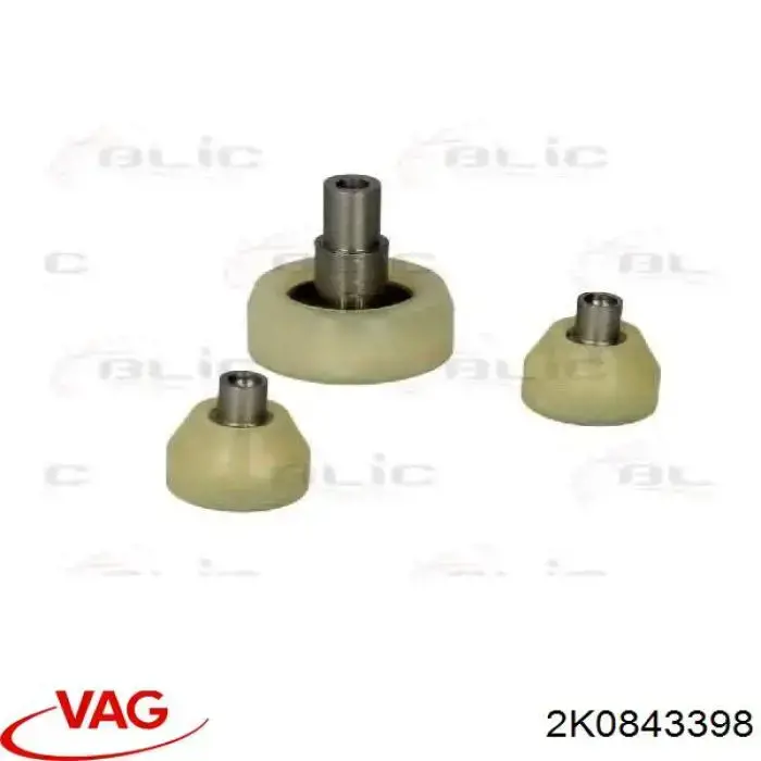 Rodillo inferior derecho de puerta corrediza VAG 2K0843398 precio, desde 16,02 EUR