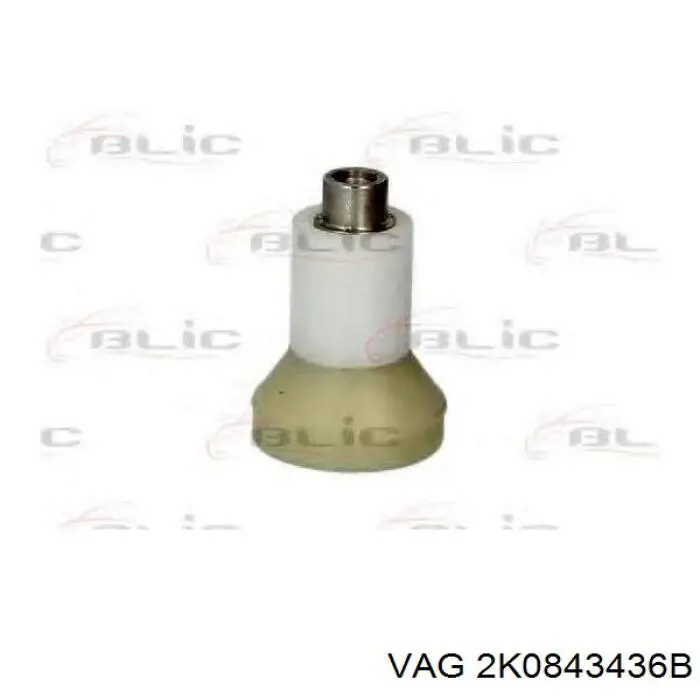 Comprar 2K0843436B VAG Rodillo superior derecho de puerta corrediza